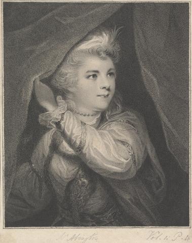 John Keyse Sherwin Mrs. Frances Abington (née Barton) as Roxalana in "The Sultan"