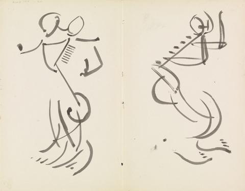 Henri Gaudier-Brzeska Two Dancing Figures