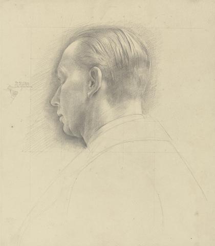 Sir Walter Thomas Monnington Man's Head (Mr. Gardner)