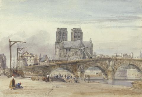 William Callow Notre Dame, Paris
