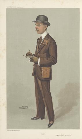 Leslie Matthew 'Spy' Ward Vanity Fair: Turf Devotees; 'Billy', William Arthur Hamar Bass, September 14, 1905