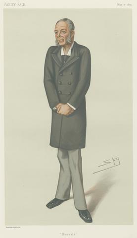 Leslie Matthew 'Spy' Ward Politians - Vanity Fair. 'Burials'. Mr. George Osborne Morgan. 17 May 1879