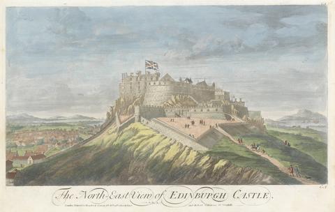 unknown artist The North-East View of Edinburgh Castle