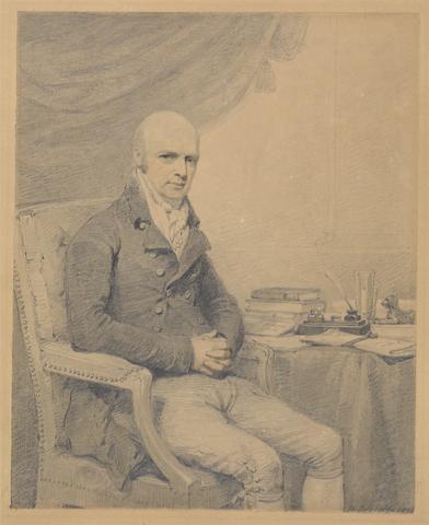 Henry Edridge Portrait of Thomas Estcourt Esq. of Estcourt