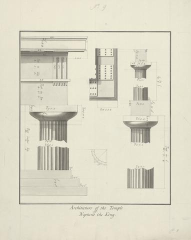 James Bruce No. 9 architecture of the temple of Neptune the King
