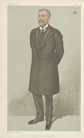 Leslie Matthew 'Spy' Ward Railways Officals - Vanity Fair. 'Crickets, Railways and Agriculture'. Viscount Cobham. 5 May 1904
