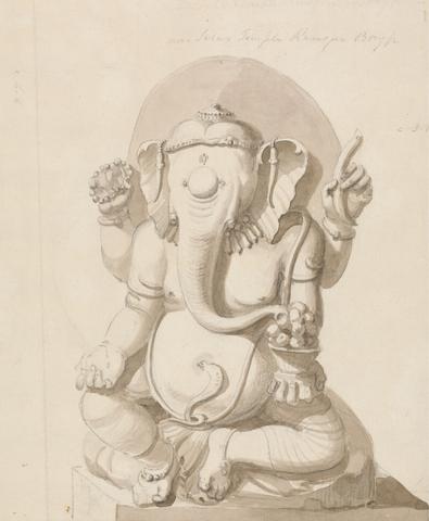 Thomas Daniell Ganesha, near Sita's Temple, Rangpur