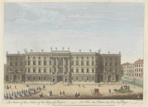 R. Benning The Front of the Palace of the King of Prussia
