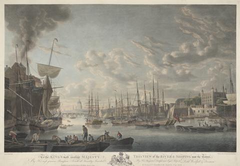 unknown artist This View of the River and Shipping at Limehouse