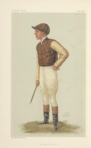Liborio Prosperi Vanity Fair: Jockeys; George Barrett, September 3, 1887