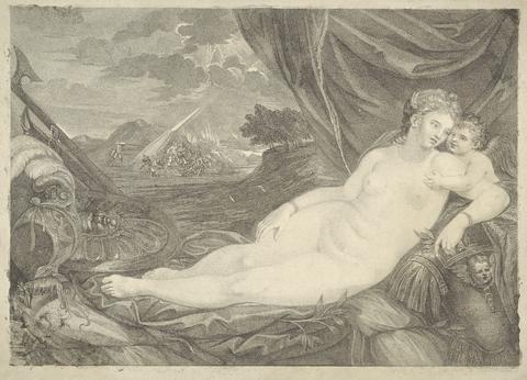 Francesco Bartolozzi RA Venus And Cupid