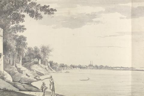 William Hodges A View of the City of Benares