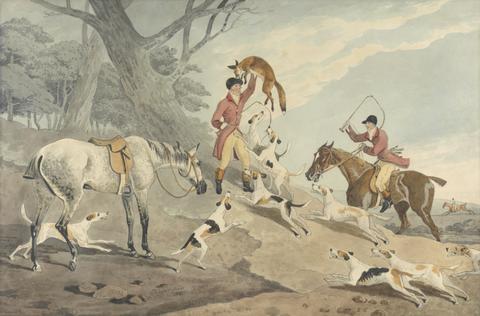Edwin W. Cooper of Beccles Foxhunting: The Death
