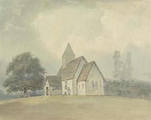 Samuel Davis Church with Wooden Belfry - one of three versions