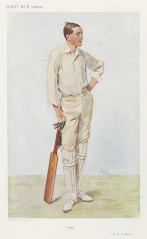Leslie Matthew 'Spy' Ward Vanity Fair - Cricket. 'Reggie'. Reginald Herbert Spooner. 18 June 1906
