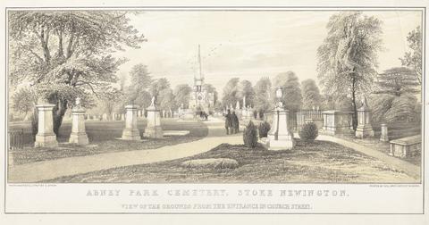 unknown artist Abney Park Cemetery, Stoke Newington