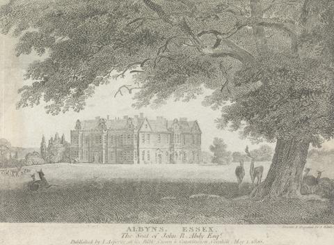 Albyns, Essex, The Seat of John R. Abdy, Esquire (published by L. Asperne); page 7 (Volume One)