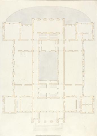 Sir Jeffry Wyatville A House of Assembly, Quebec: Plan