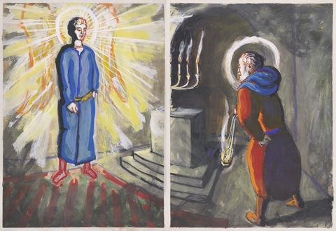 Francis Hoyland The Angel and Zacharias (Left)