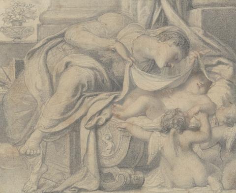 Richard Cosway Virgin Adoring the Sleeping Christ