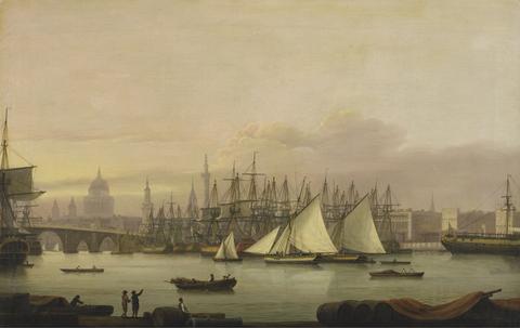 Thomas Luny The Port of London