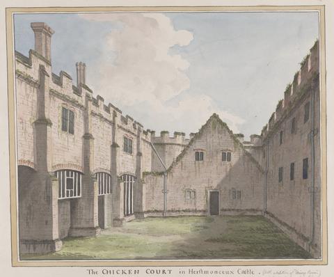 James Lambert of Lewes Herstmonceux Castle, East Sussex: The Chicken Court
