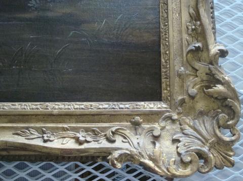 British Rococo frame