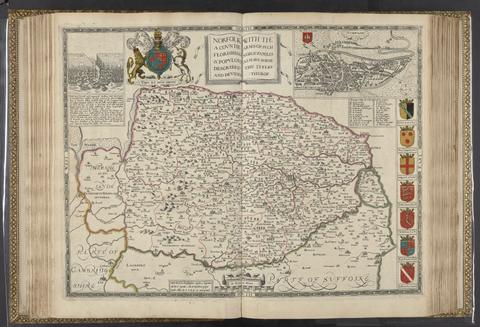 Speed, John, 1552?-1629, cartographer, compiler. The theatre of the empire of Great Britaine :