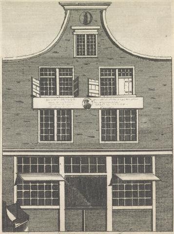 unknown artist The House in which he was born at Rotterdam; page 107 (Volume One)