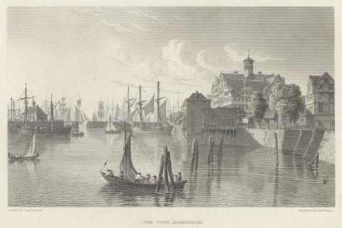 Robert Wallis The Port, Hamburgh
