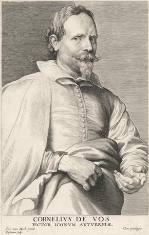 Lucas Vorsterman Cornelius de Vos, Pictor Iconum Antuerpiæ