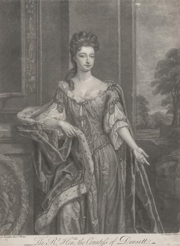 John Faber the Younger Beauties of Hampton Court: The Right Honorable Mary, Countess of Dorset