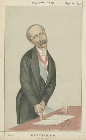 Leslie Matthew 'Spy' Ward Politicians - Vanity Fair - 'The Slave Trade'. Sir Henry Bartle Edward Frere. September 20, 1873