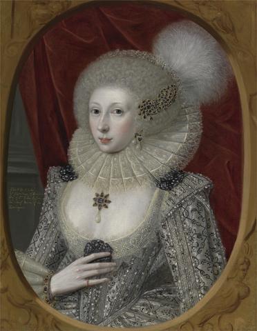 Robert Peake the Elder Portrait of a Woman, possibly Elizabeth Pope (ca. 1585; living 1624)
