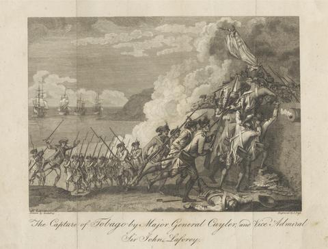 The Capture of Tobago by Major General Cuyler, and Vice Admiral Sir John Laforey