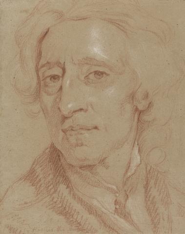 unknown artist Portrait of John Locke, The Philosopher