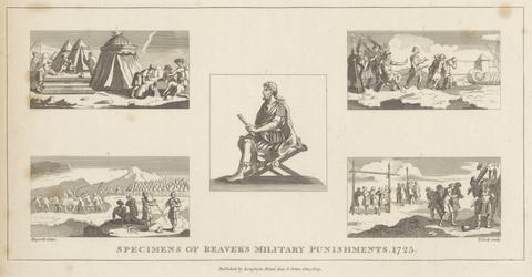 Thomas Cook Specimens of Beaver's Military Punishments, 1725
