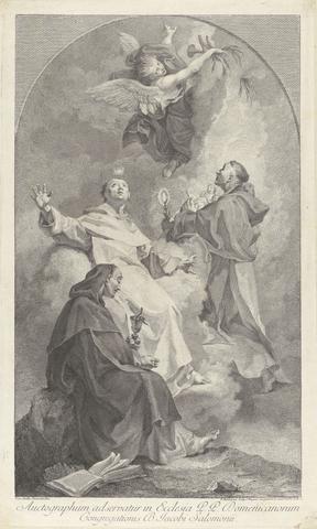 Francesco Bartolozzi Three Domincan Saints
