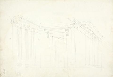 James Bruce No. 28 drawings of ornamental details of columns arches etc.