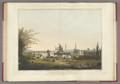 Colebrook, Robert H., author, illustrator. Twelve views of places in the Kingdom of Mysore :