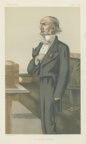 Leslie Matthew 'Spy' Ward Prime Ministers - Vanity Fair. 'The people's William'. The Rt. Hon. William Ewart Gladstone. 1 July 1879