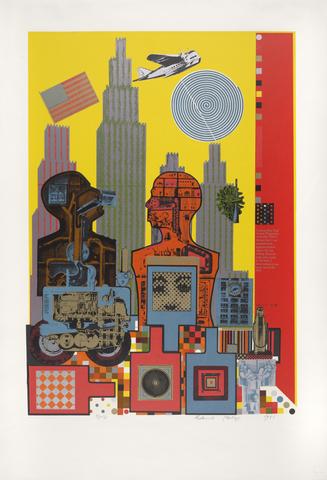 Eduardo Paolozzi Wittgenstein in New York