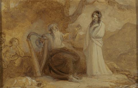 Robert Smirke Illustration for Shakespeare's " A Winter's Tale" or '"Cymbeline"