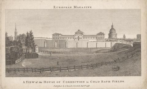 unknown artist A View of the House of Correction in Gold Bath Fields