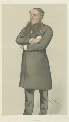 Leslie Matthew 'Spy' Ward Politicians - Vanity Fair. 'The O'Donoghue'. The O'Donoghue of the Glens. 23 October 1880
