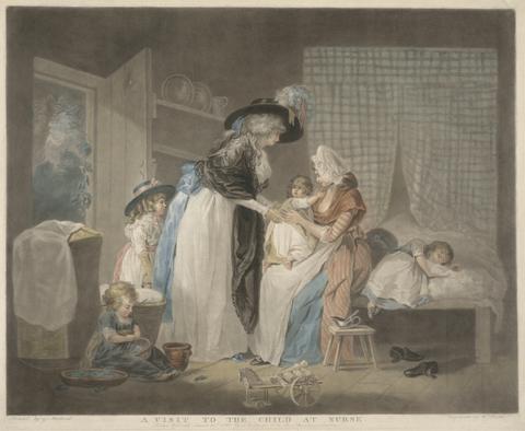 William Ward A Visit to the Child at Nurse