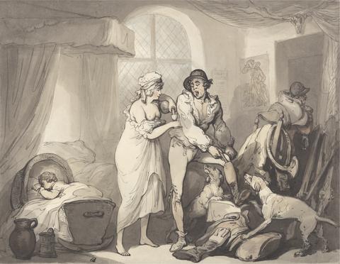 Thomas Rowlandson Four O'Clock in the Country