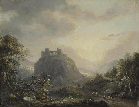 Paul Sandby RA Landscape with a Castle
