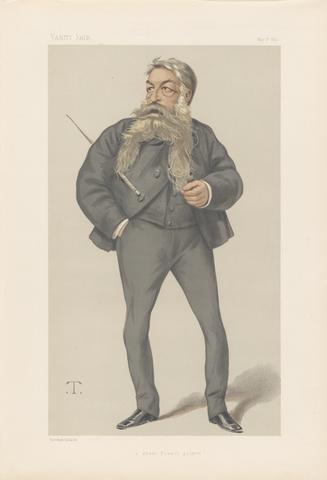 Theobald Chartran Vanity Fair - Artists. 'agreat French painter'. M. Jean Louis Ernest Meissonier. 1 May 1880