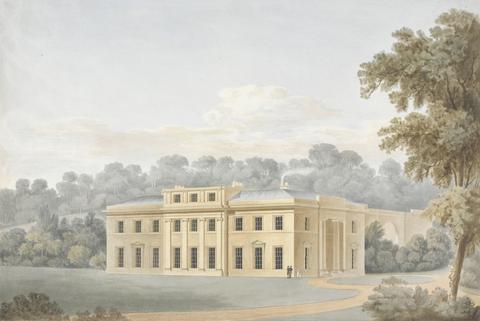 Sir Jeffry Wyatville Dinton House, Wiltshire: Perspective View
